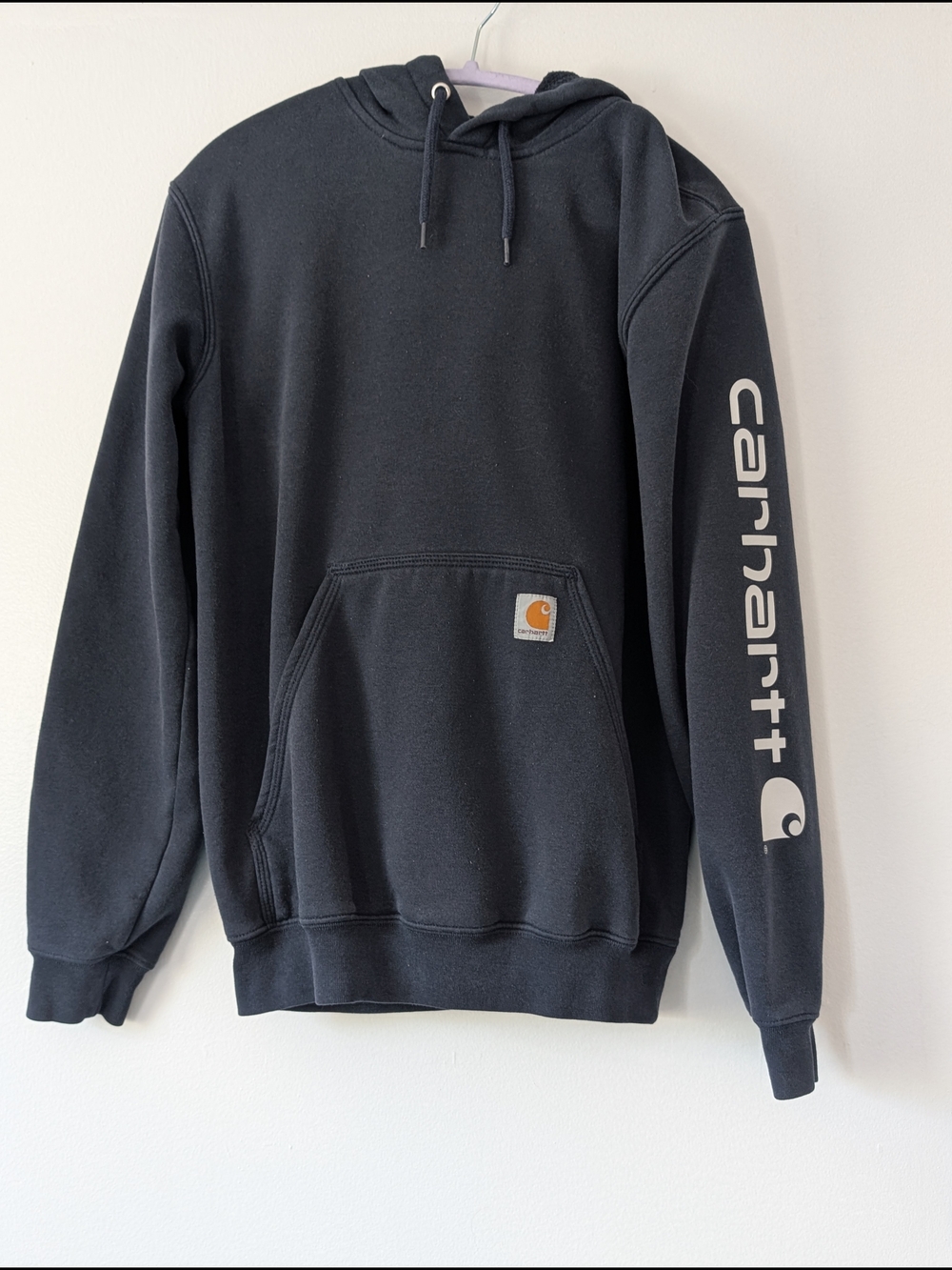 Carhartt Classic Men's Size S Charcoal Pullover Hoodie